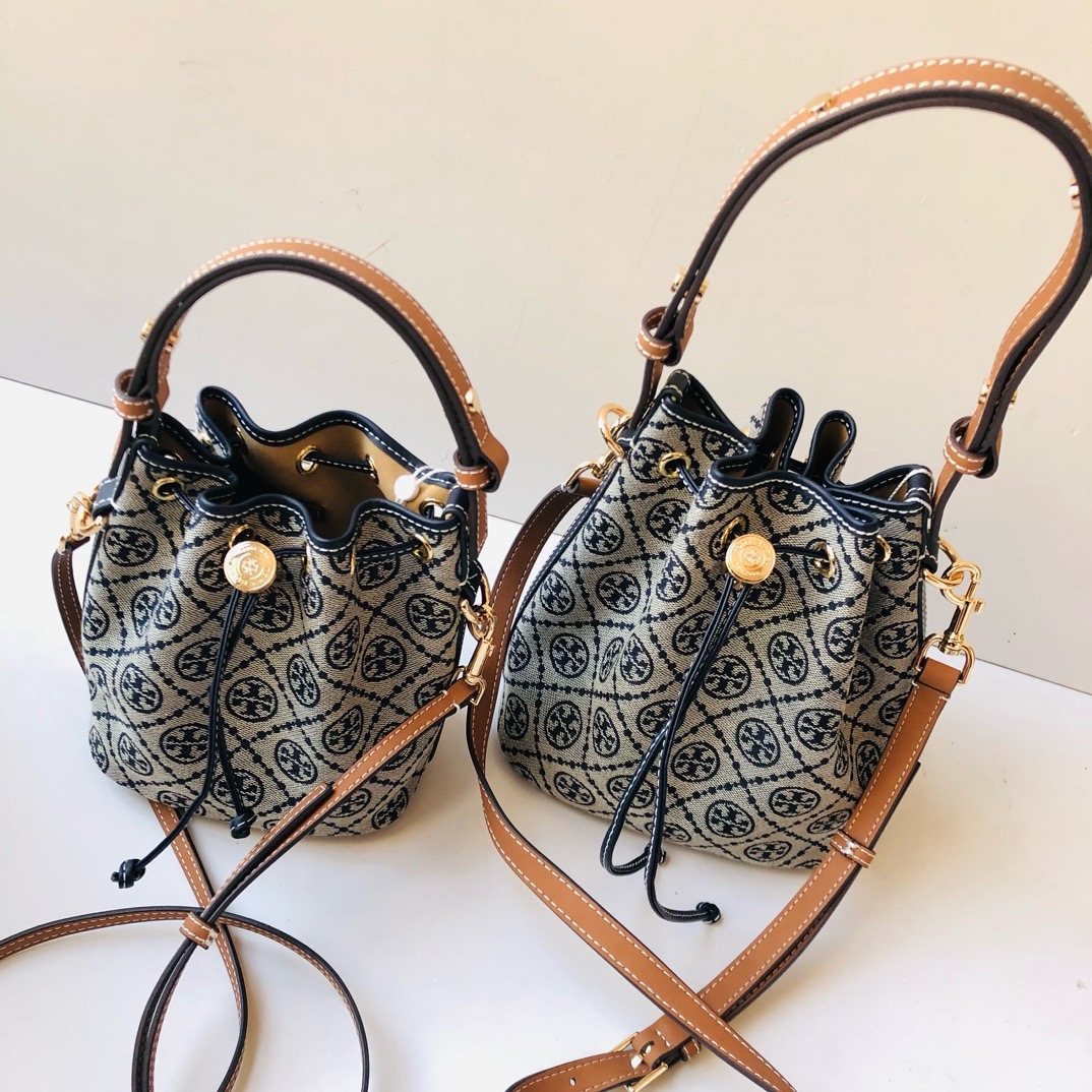 Women Handbag 166414 166415 T Monogram Bucket Bag