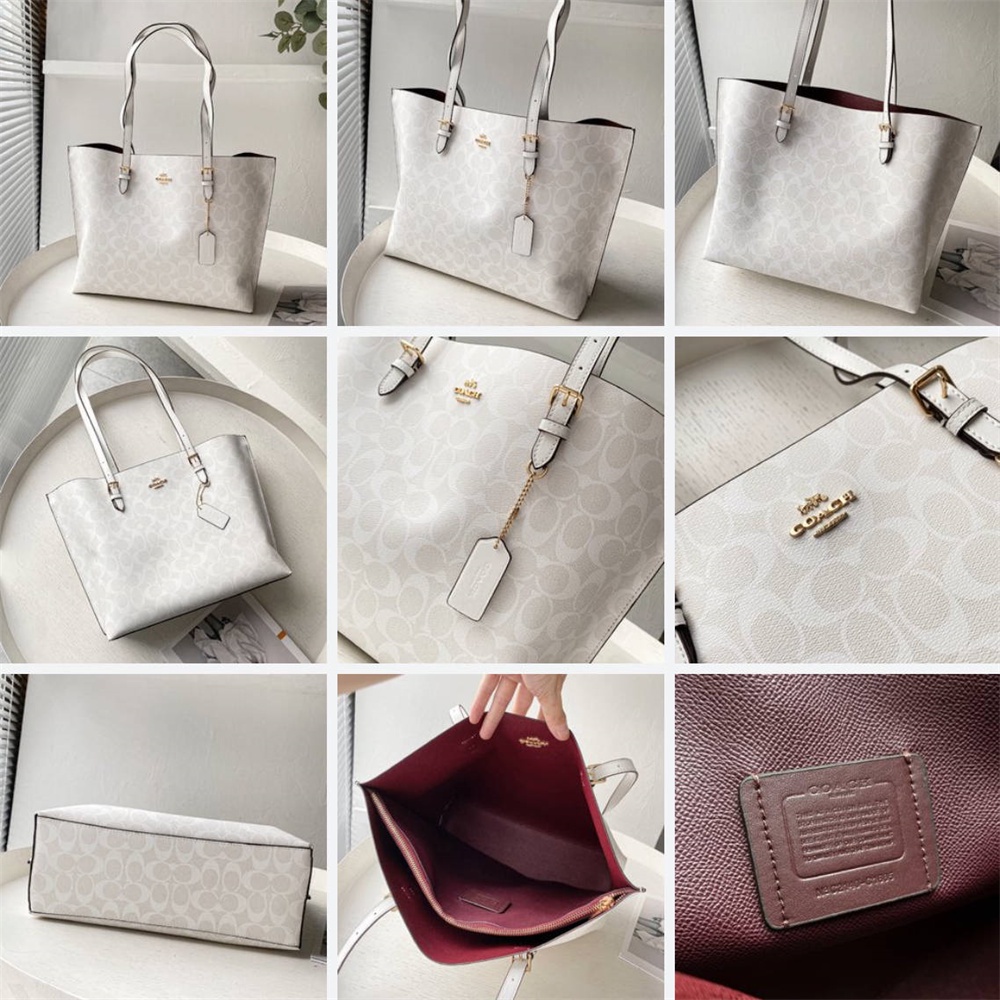 Coach 1665 1671 C4087 C4088 C8612 C8215 CB650 Mollie Tote Leather Women Shoulder Bag Handbag