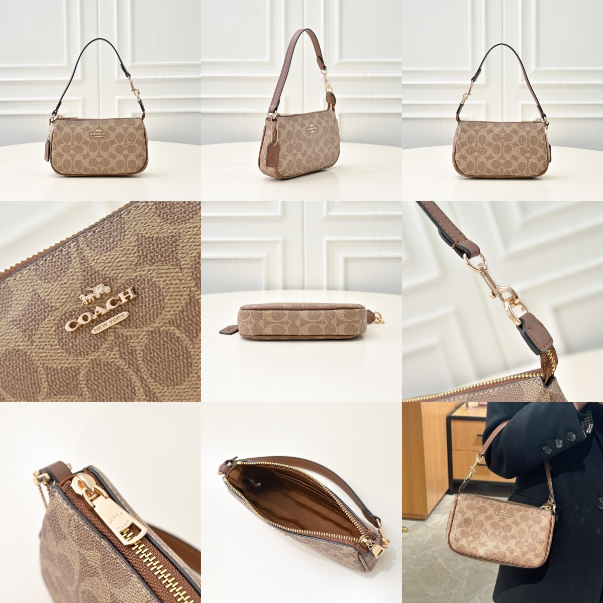 Women Handbag CW426 Nolita 19 In Signature Canvas Shoulder Bag Wristlet