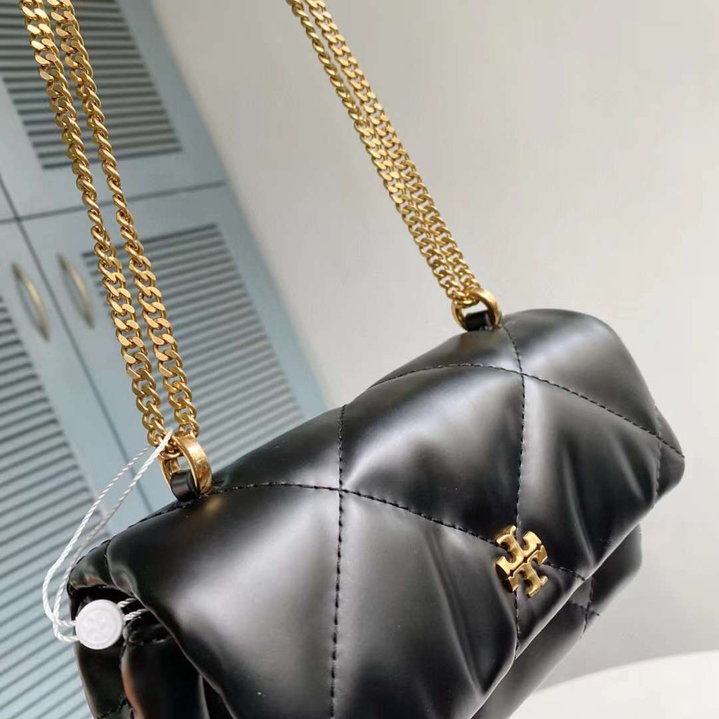154710 Kira Diamond Quilt Convertible shoulder bag sling Cloud Chain crossbody beg
