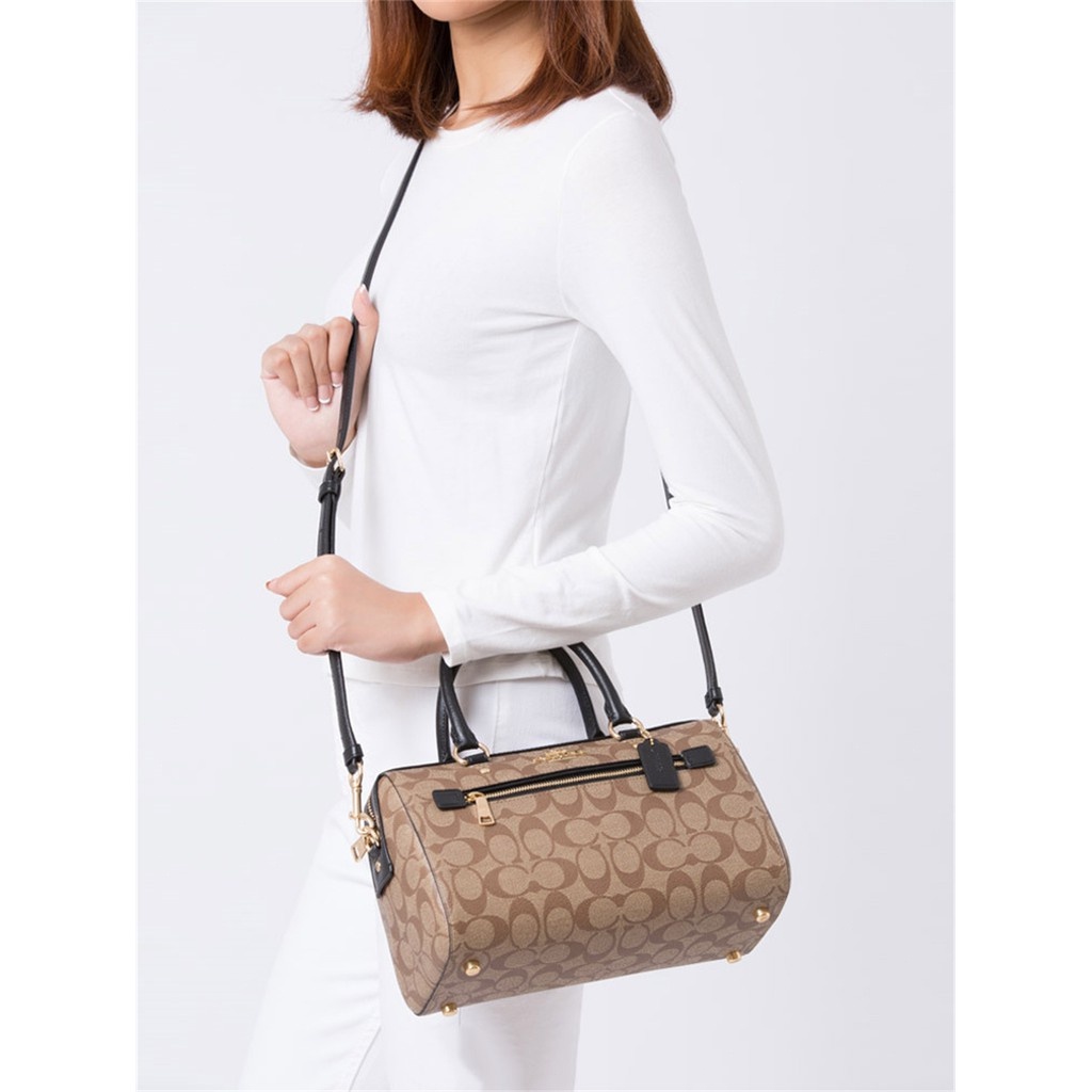 Rowan Satchel Women Handbag Crossbody Sling Pillow Boston Bag 83607 79946 3075 C4081 C8593 CA149 C4396