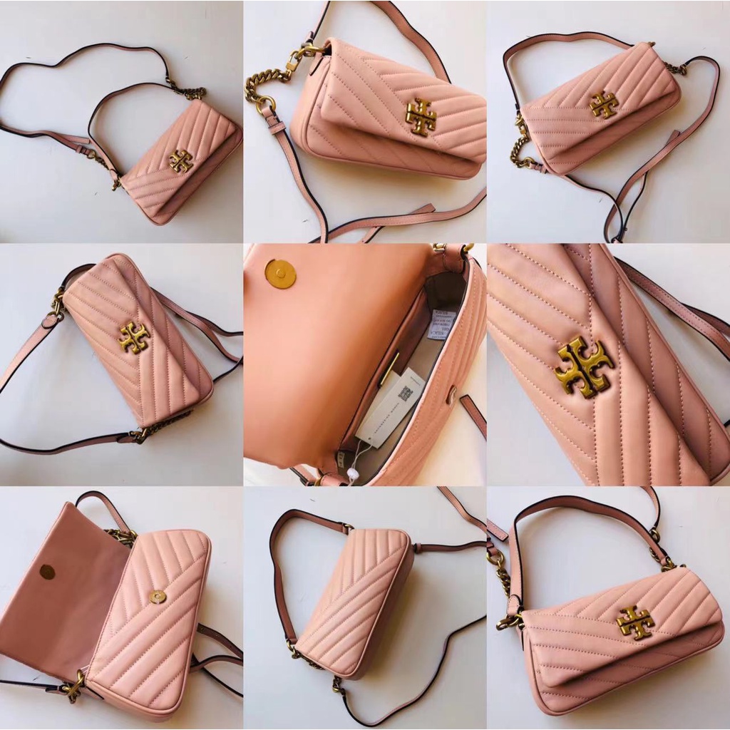 Women Handbag 85229 Kira Chevron Small Flip Shoulder Chain Bag