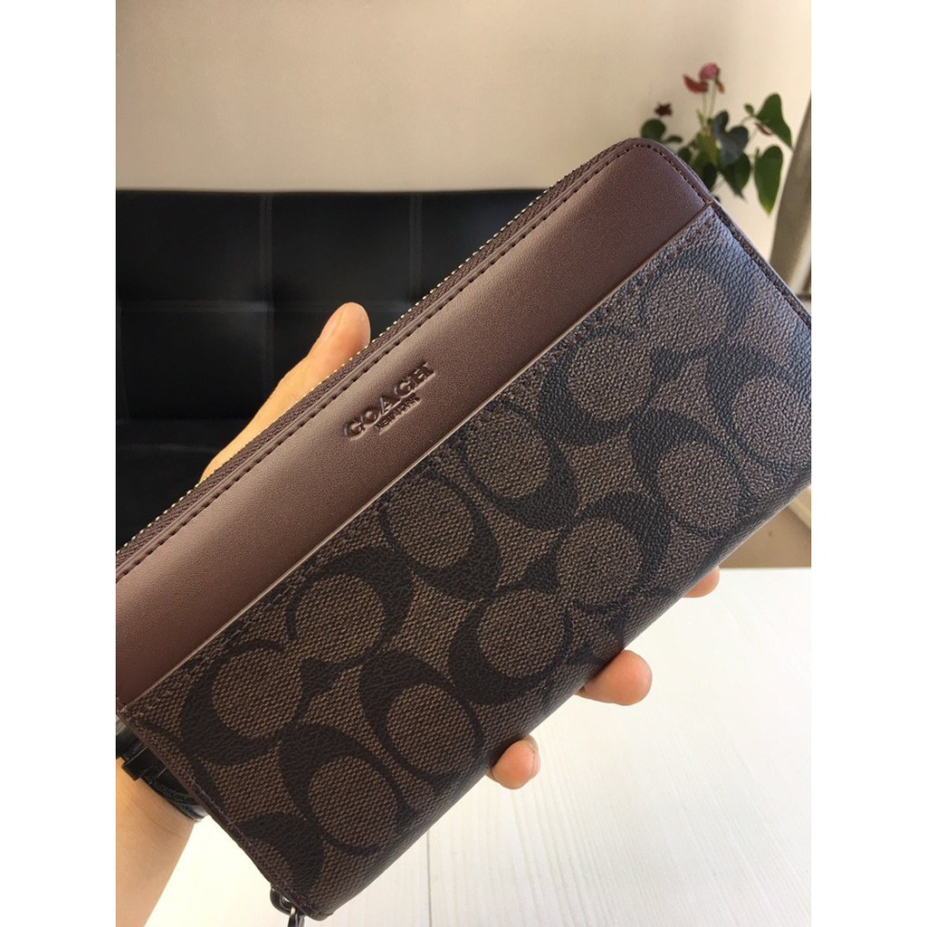 Coach 75000  men women CLASSIC Long Leather Wallet