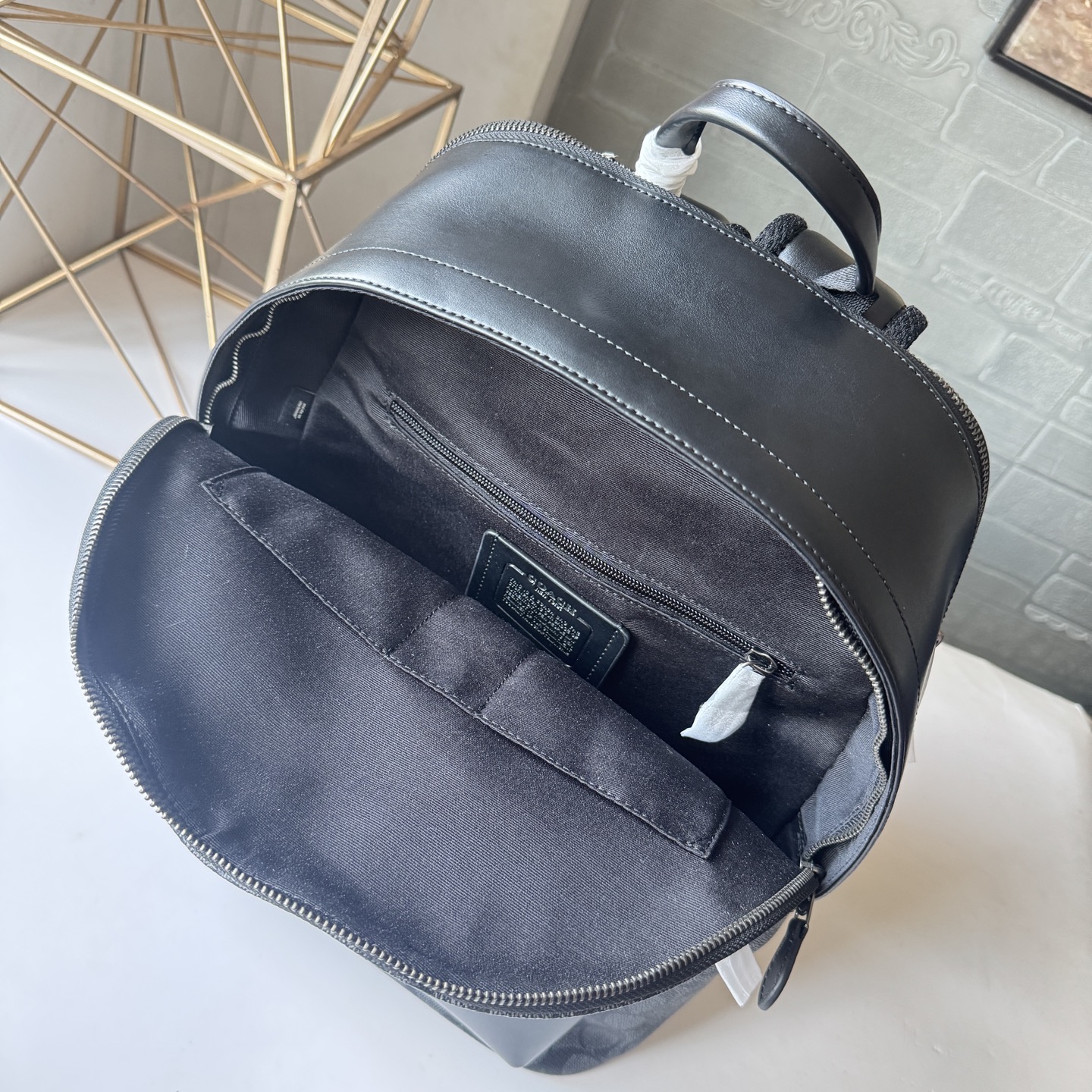 Men Handbag CV925 West Backpack In Signature Canvas