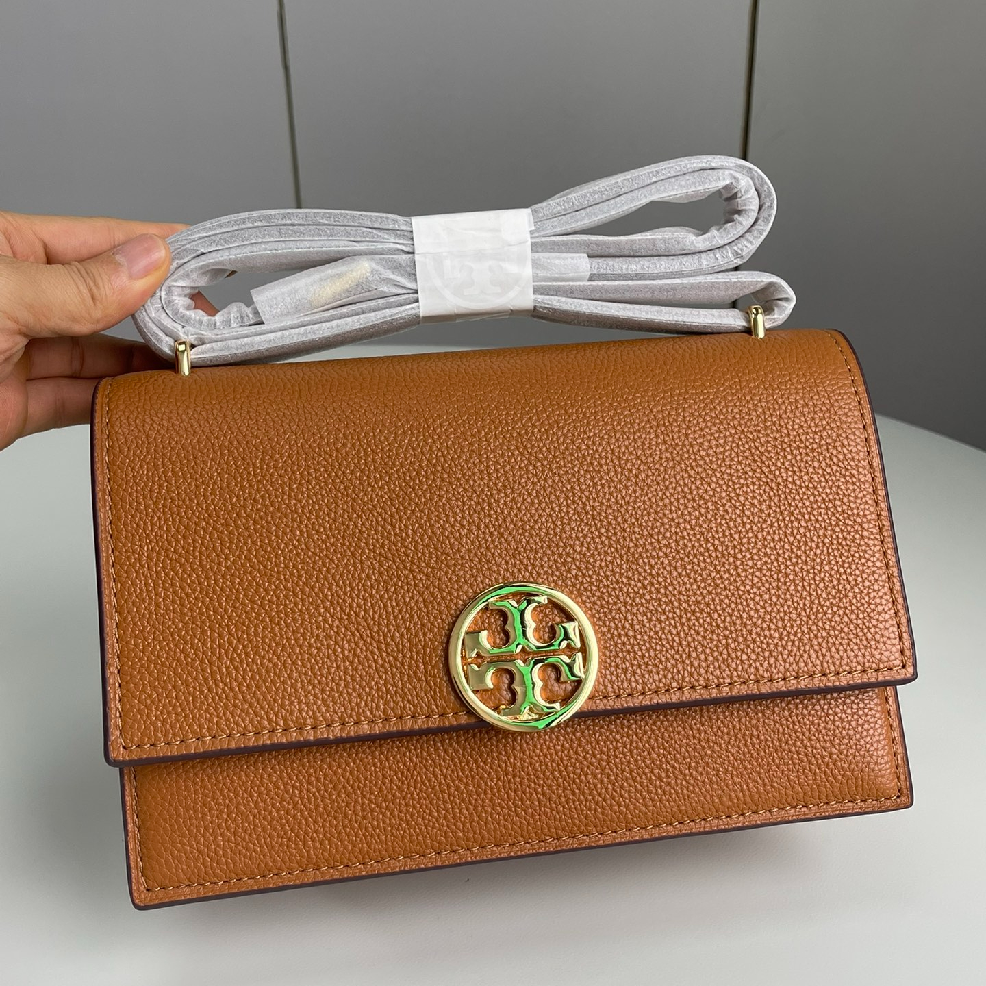Women Handbag 154675 Miller Flap Leather Shoulder Bag