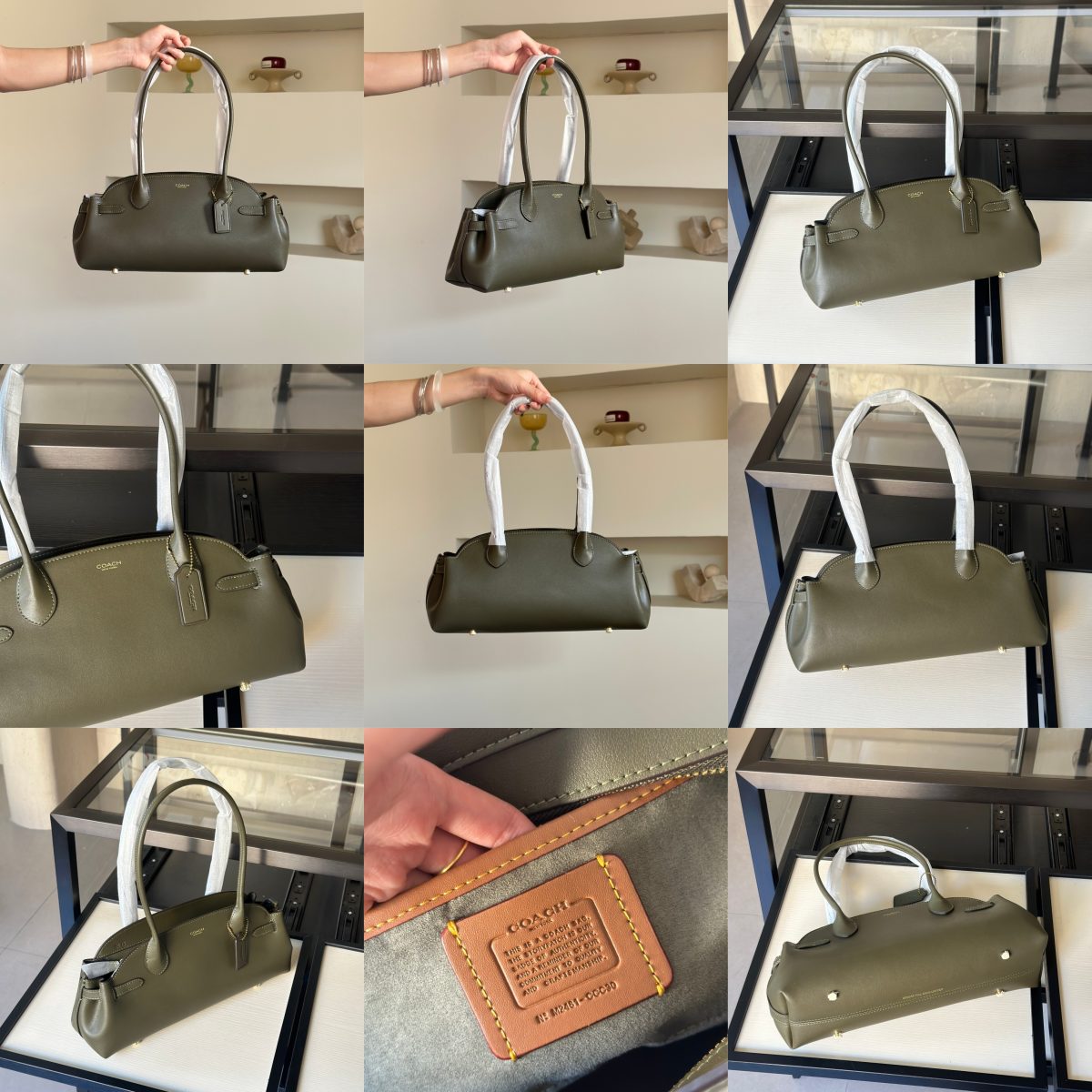 CAM03 CBN41 CCC30 EMPIRE CARRYALL Women Handbag Crossbody Sling Shell Satchel