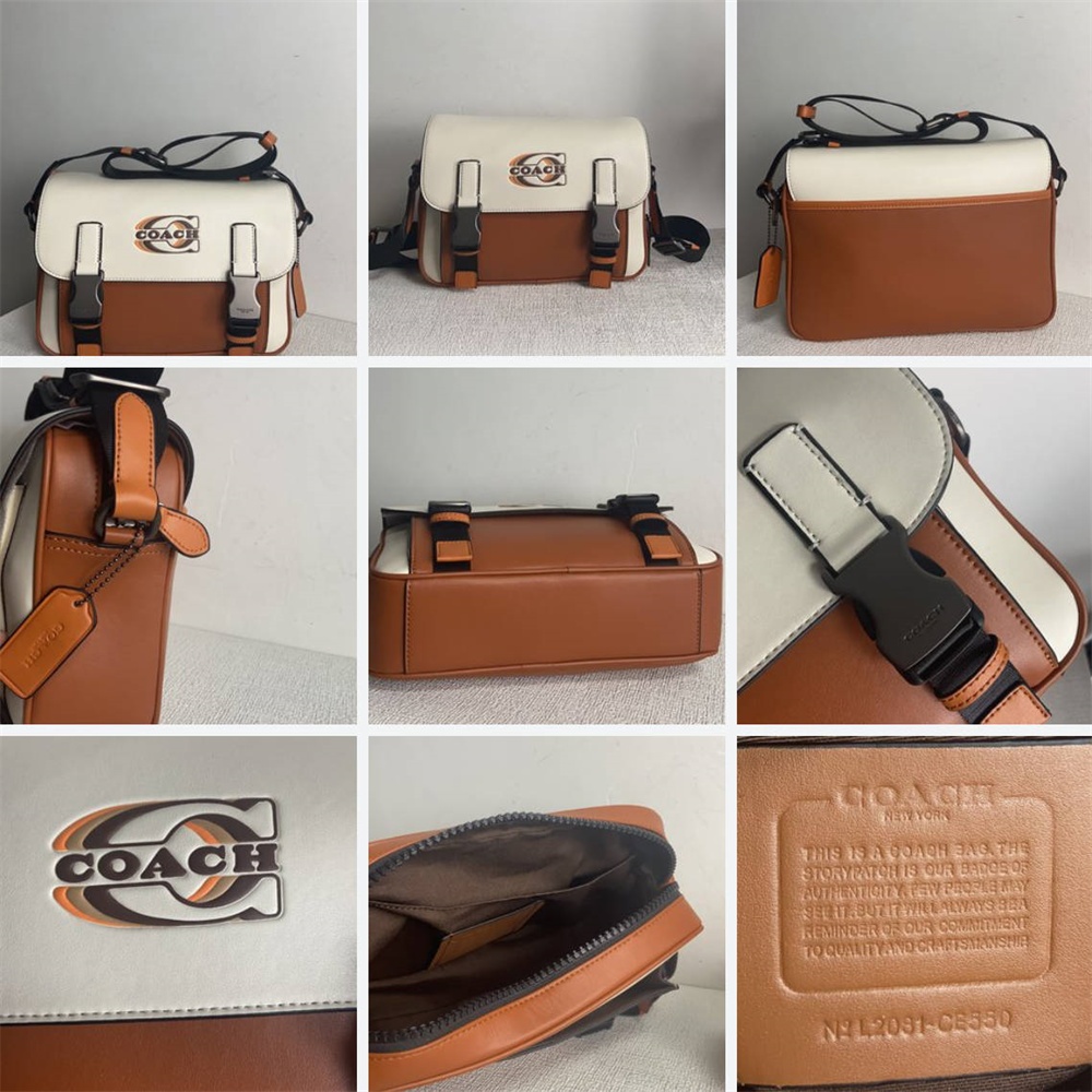 C8128 C6657 CC018 C9962 CE550 Track Crossbody With Patch Women Men Sling Messenger Camera Bag