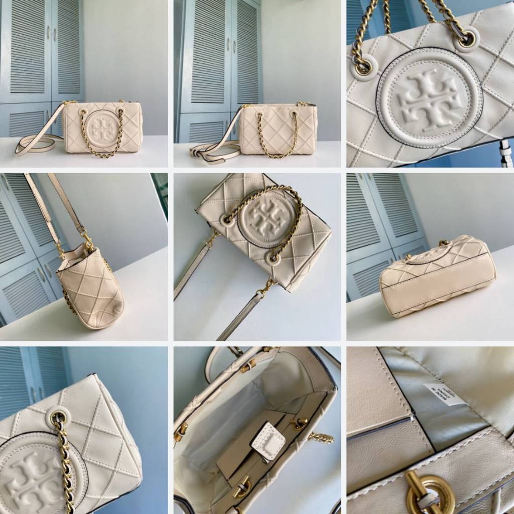 Womne Handbag 152334 Mini Fleming Soft Chain Tote Crossbody Sling Bag