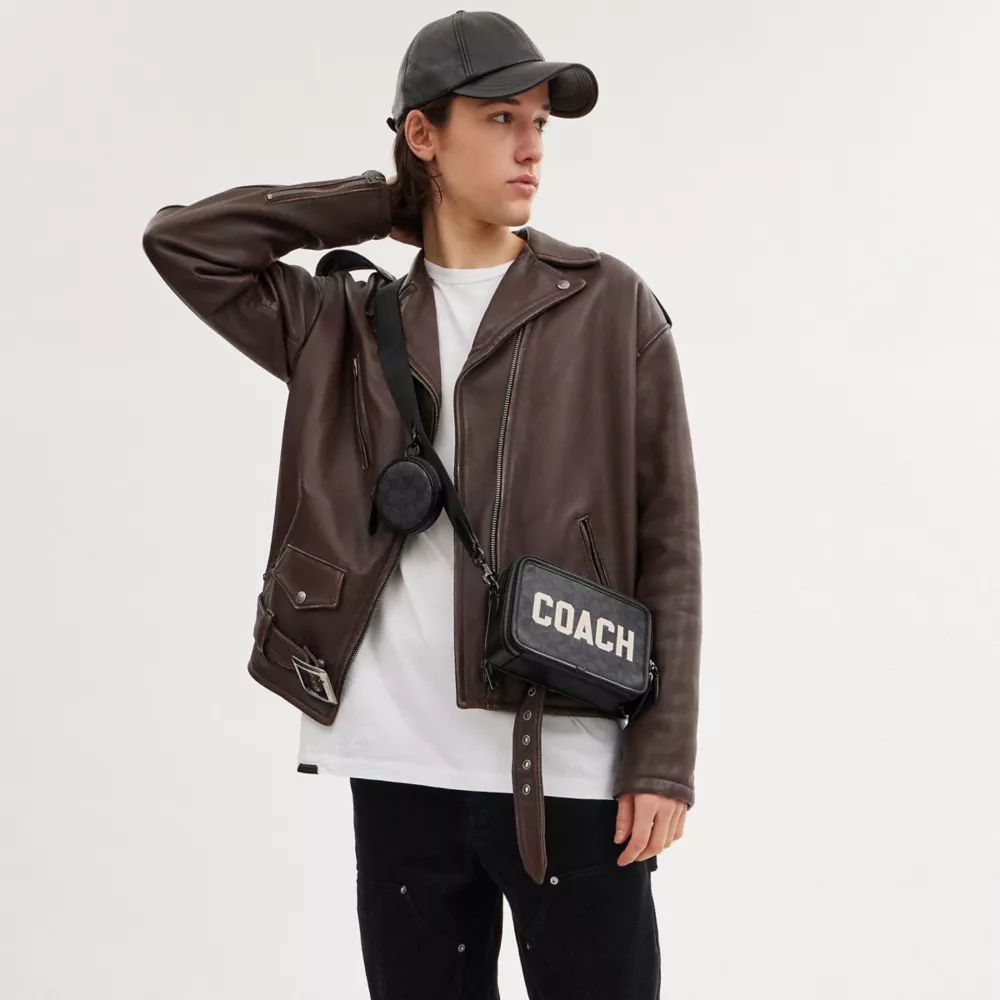 Men handbag CP268 CP269 CP270 CHARTER CROSSBODY WITH COACH GRAPHIC
