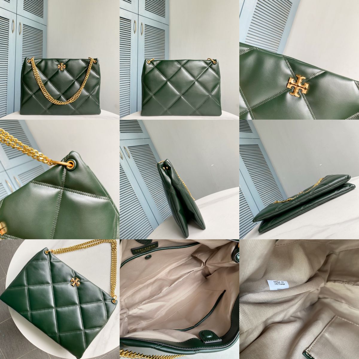 Women Handbag 155235 Kira Diamond Leather Shoulder Bag