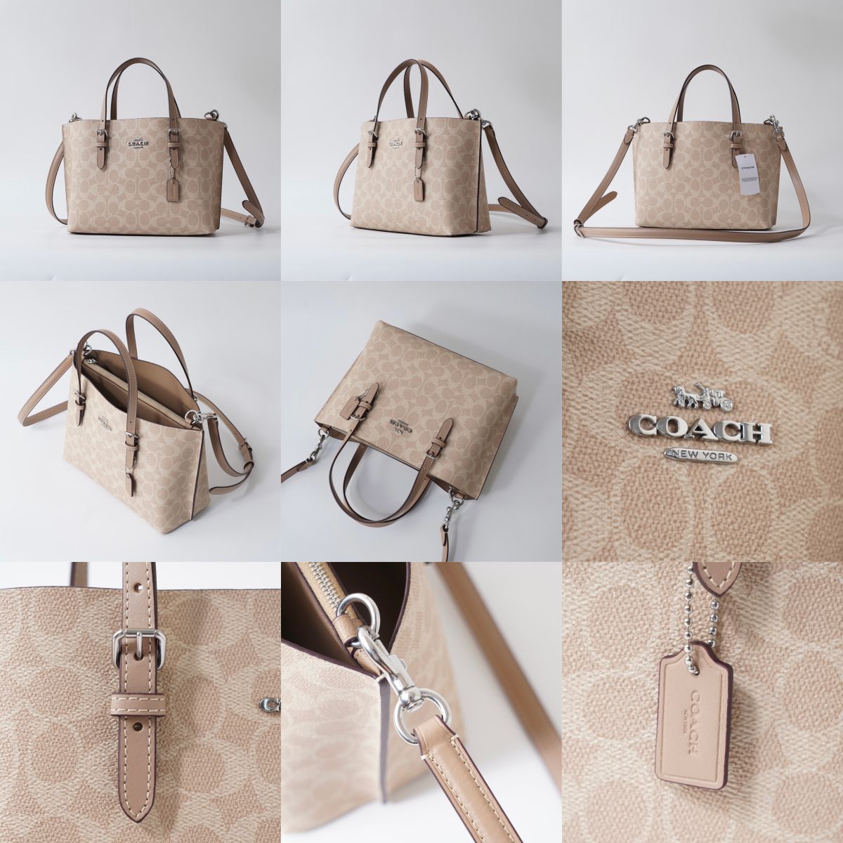 Women Handbag CV965 Mollie Tote 25 In Signature Canvas Shoulder Sling Bag