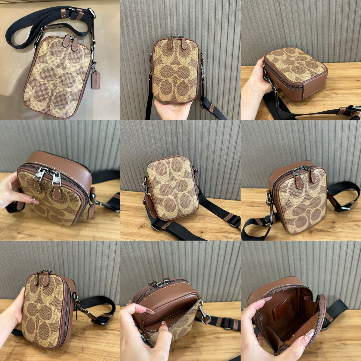 Men handbag CBI33 Stanton Crossbody Bag In Signature Canvas