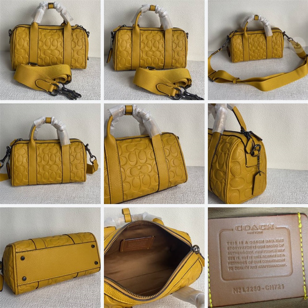 CA186 CA185 CZ497 Gotham Duffle 24 in Signaure Canvas Women Handbag Men Crossbody Sling Boston Bag
