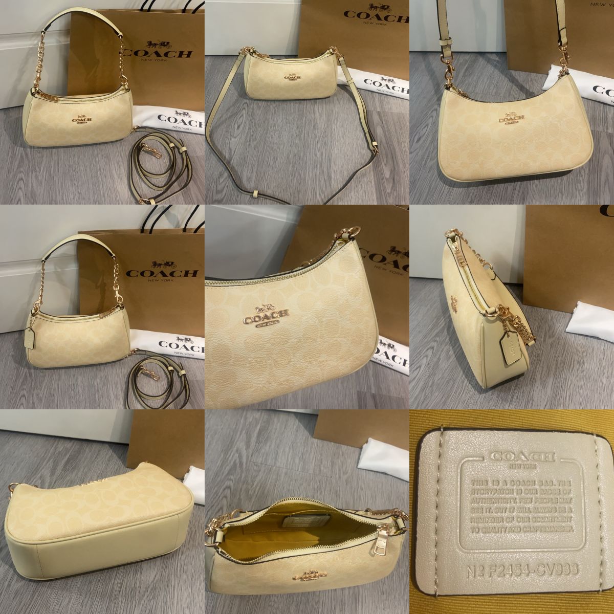 Women Handbag CV933 CV934 Teri In Signature Canvas Sling Shoulder Chain Shoulder Bag