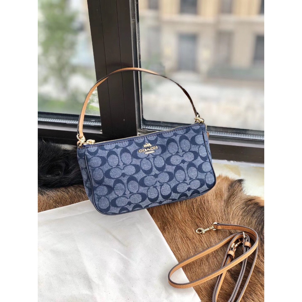 Women Handbag 36674 58321 Pouch in Signature Crossbody Sling Shoulder Mahjong Bag