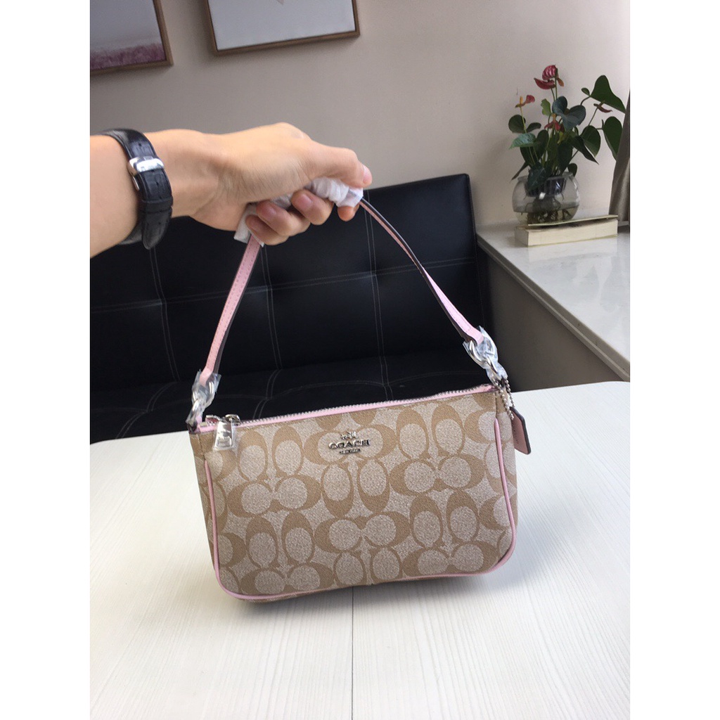 Women Handbag 36674 58321 Pouch in Signature Crossbody Sling Shoulder Mahjong Bag
