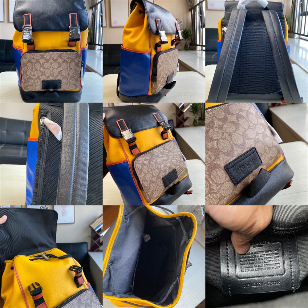 Men handbag C2722 C2712 C4139 C4019 C8310 C6656 Track Backpack Colorblock Hiking Bag
