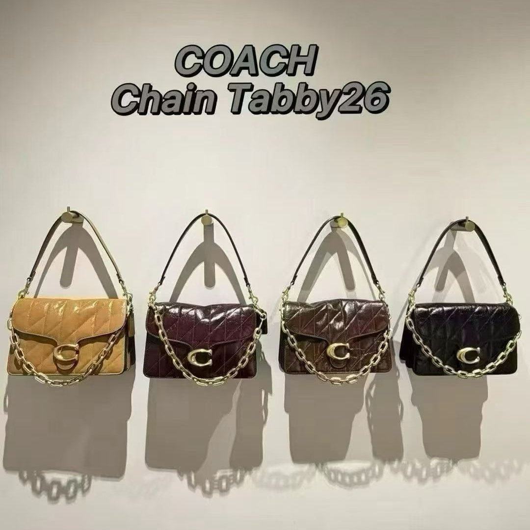 Women handbag CAF55 Chain Tabby 26 Quilting Shoulder Bag