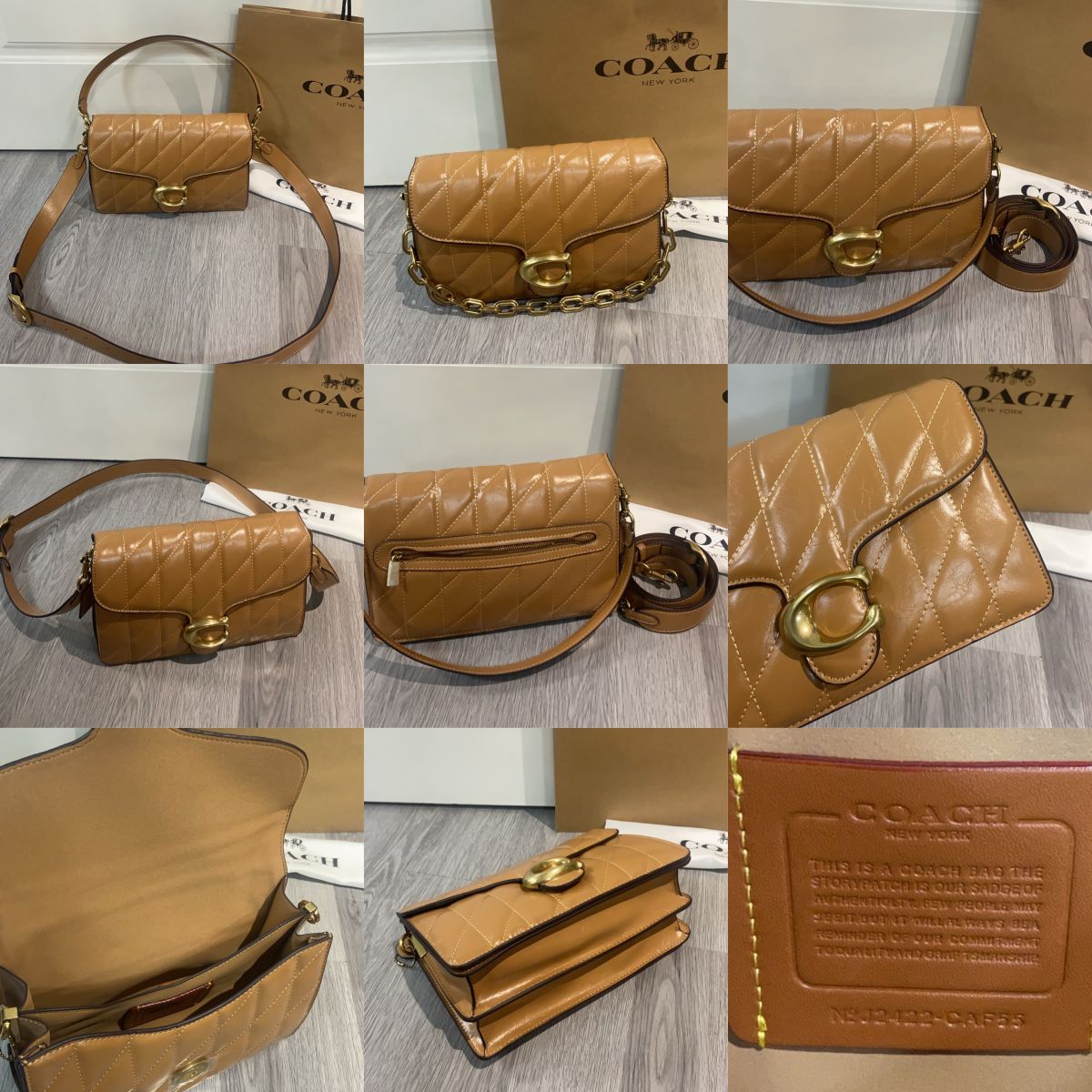 Women handbag CAF55 Chain Tabby 26 Quilting Shoulder Bag