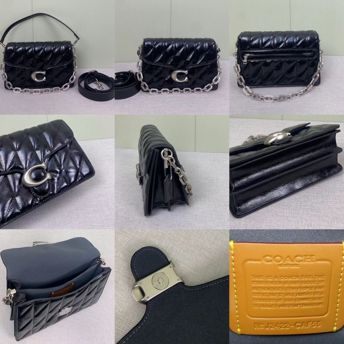 Women handbag CAF55 Chain Tabby 26 Quilting Shoulder Bag