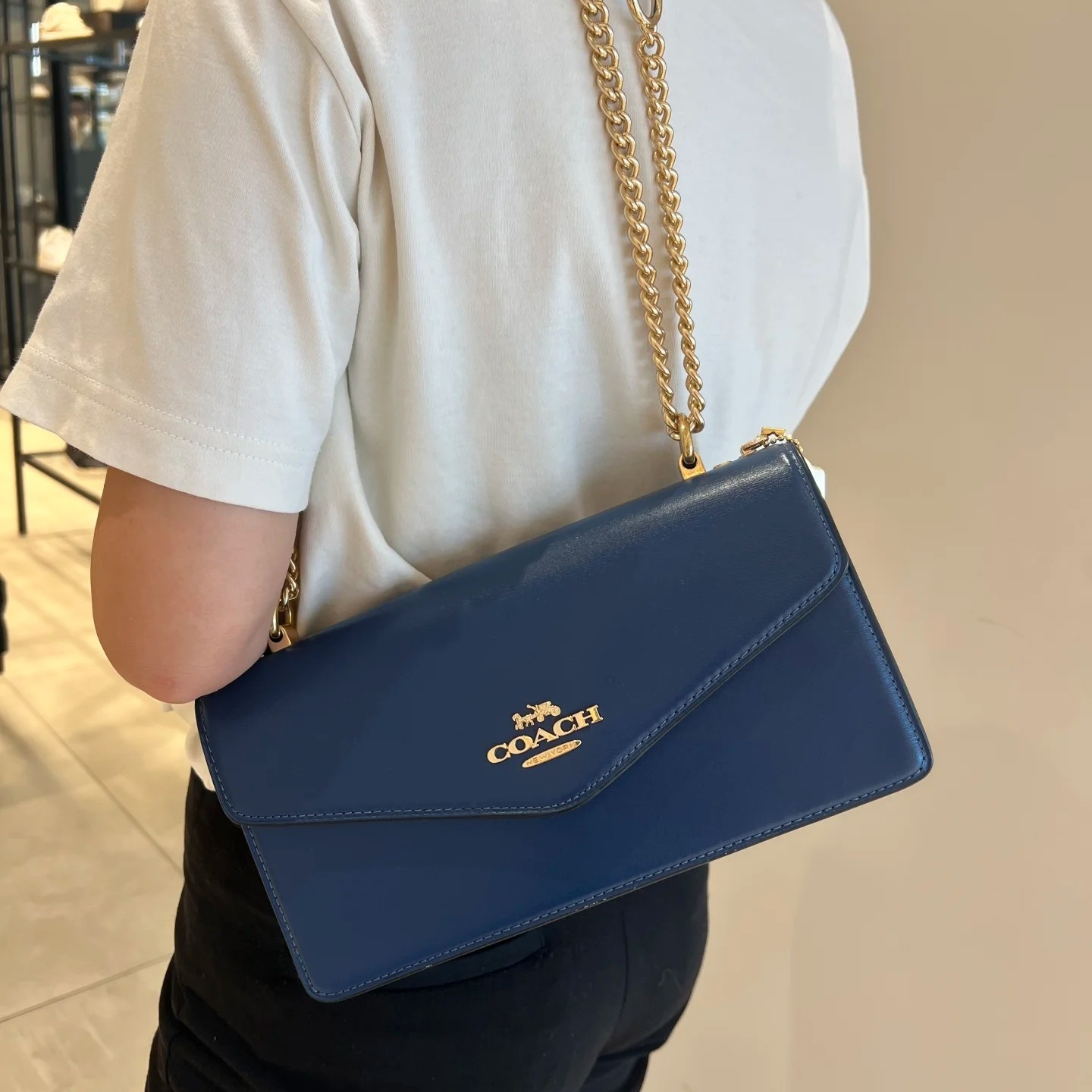 Women Handbag CBI98 CBI99 Klare Envelope Crossbody Chain Shoulder Bag