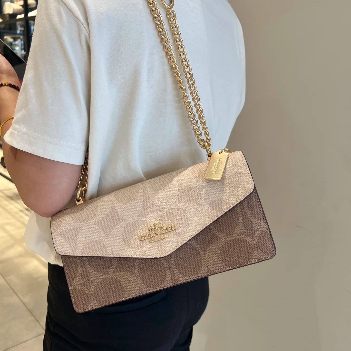 Women Handbag CBI98 CBI99 Klare Envelope Crossbody Chain Shoulder Bag