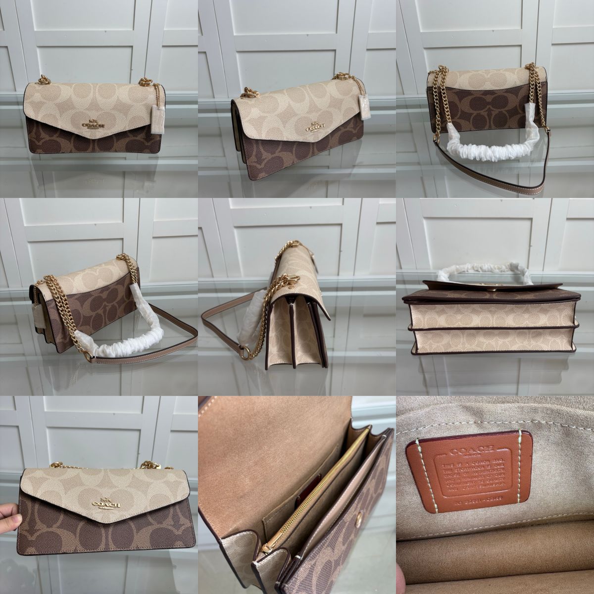 Women Handbag CBI98 CBI99 Klare Envelope Crossbody Chain Shoulder Bag
