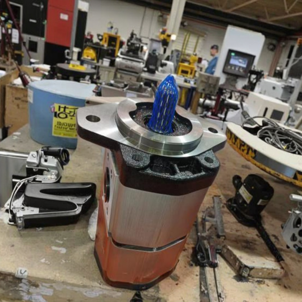 Parker New High Quality Hydraulic Series Double Gear Pump G32 + 25 G40 + 32 G40 + 25 KPM FK